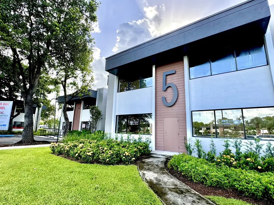 Building 5 with garden frontage